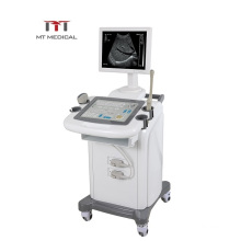 CE ISO approved ultrasound equipment mobile veterinary ultrasound machine trolley